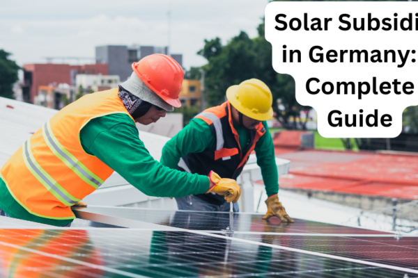 Solar Subsidies in Germany: A Complete Guide